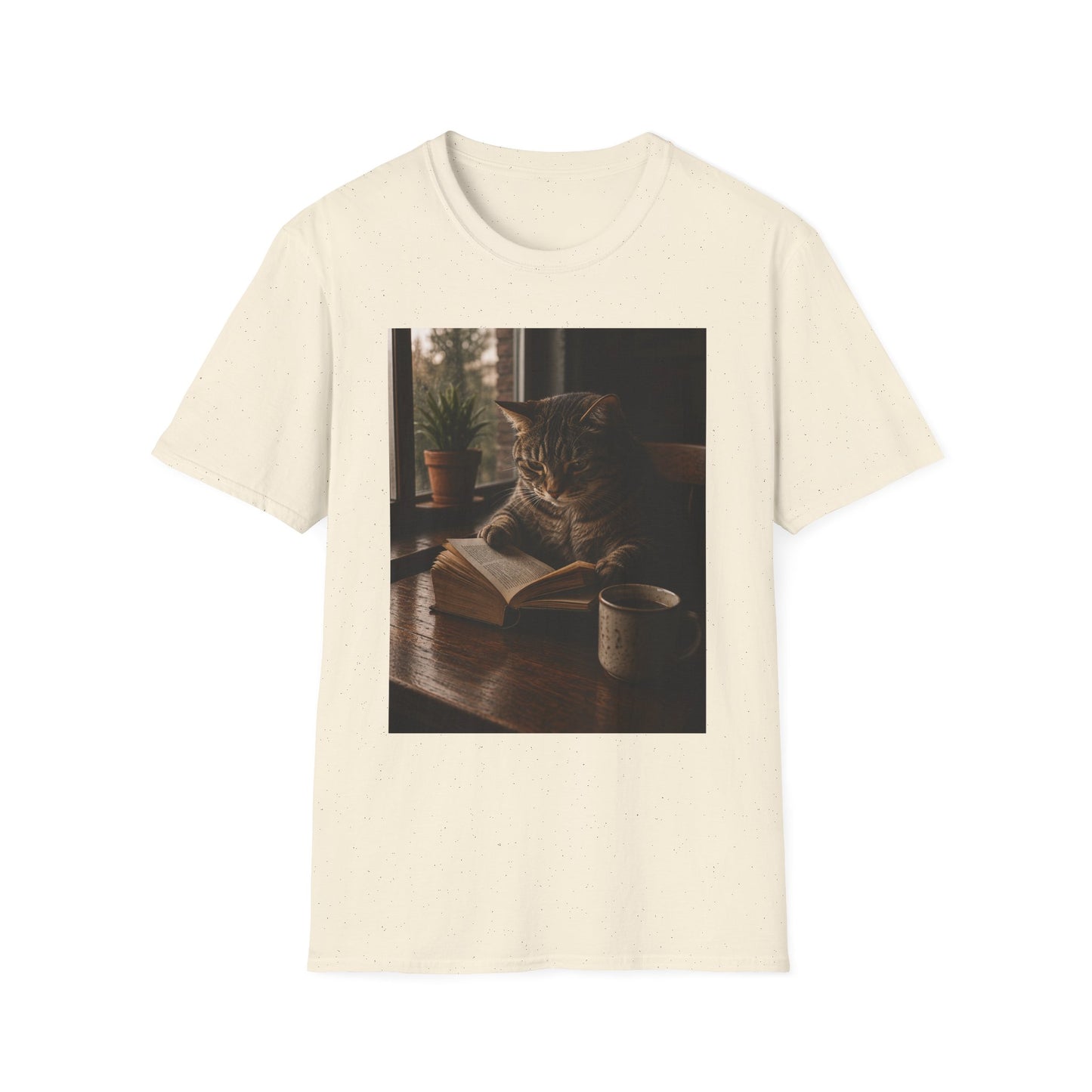 Bookstore Cat Tee