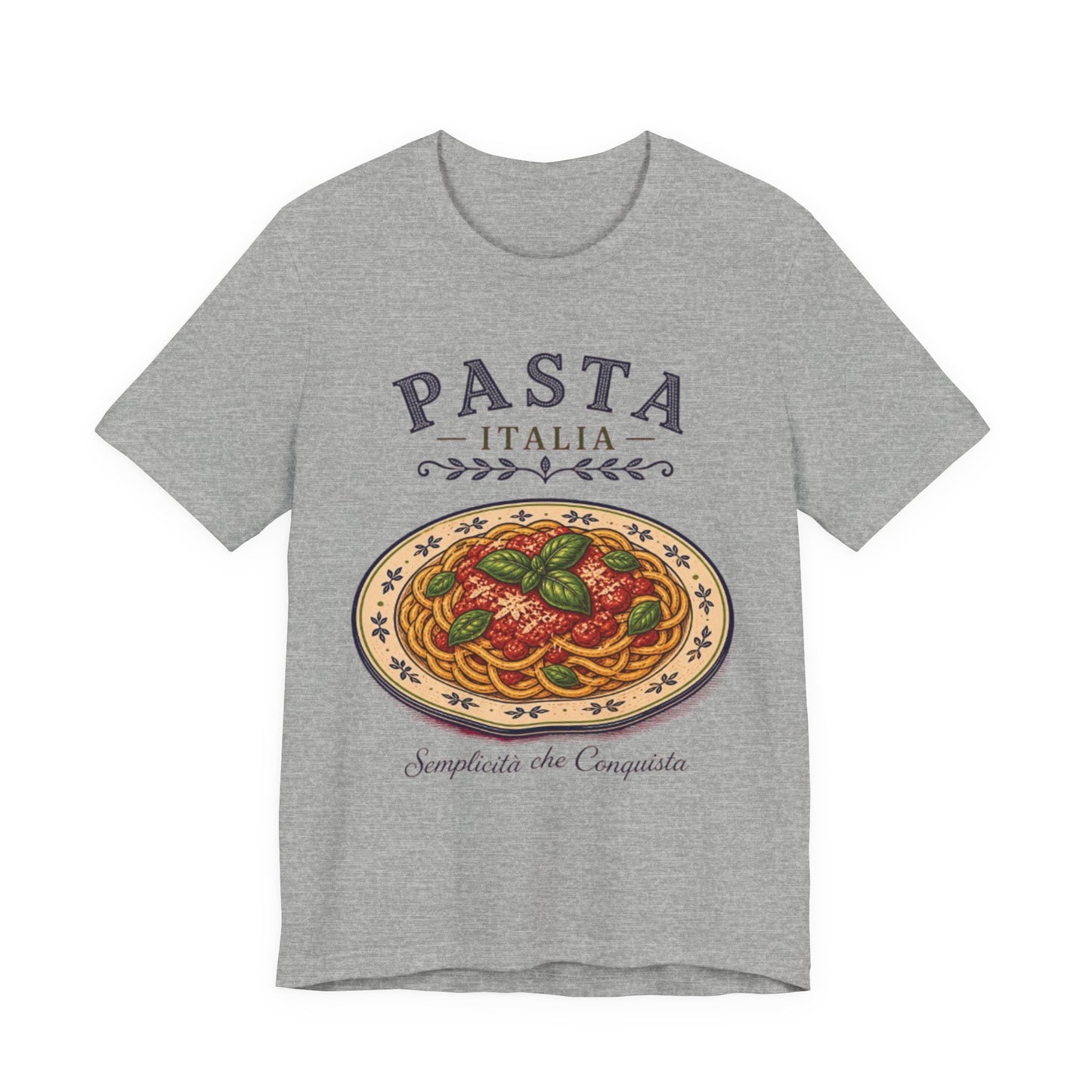 Pasta Italia Vintage Graphic Tee – Classic Italian Food Aesthetic Shirt