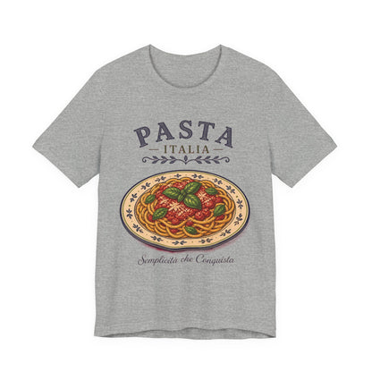 Pasta Italia Vintage Graphic Tee – Classic Italian Food Aesthetic Shirt