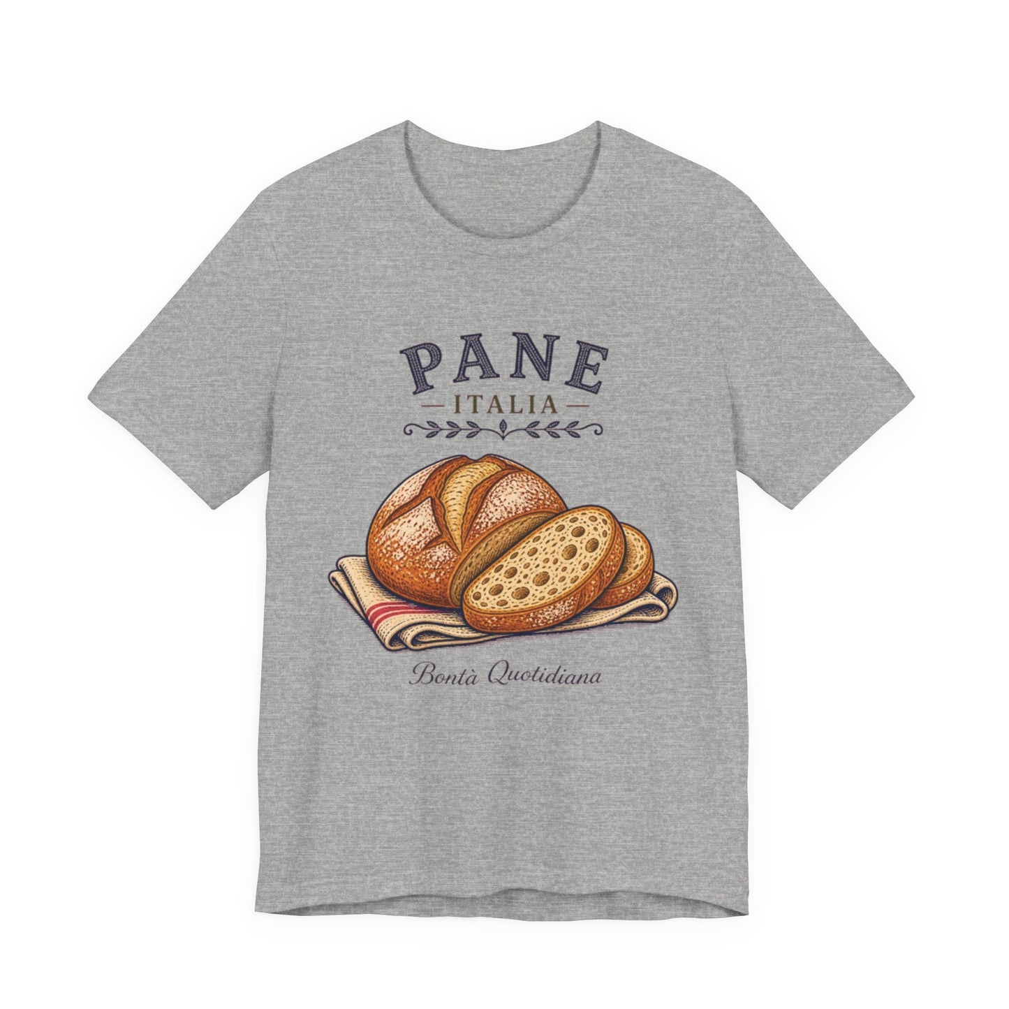 Pane Italia Vintage Graphic Tee – Rustic Italian Bread Aesthetic Shirt