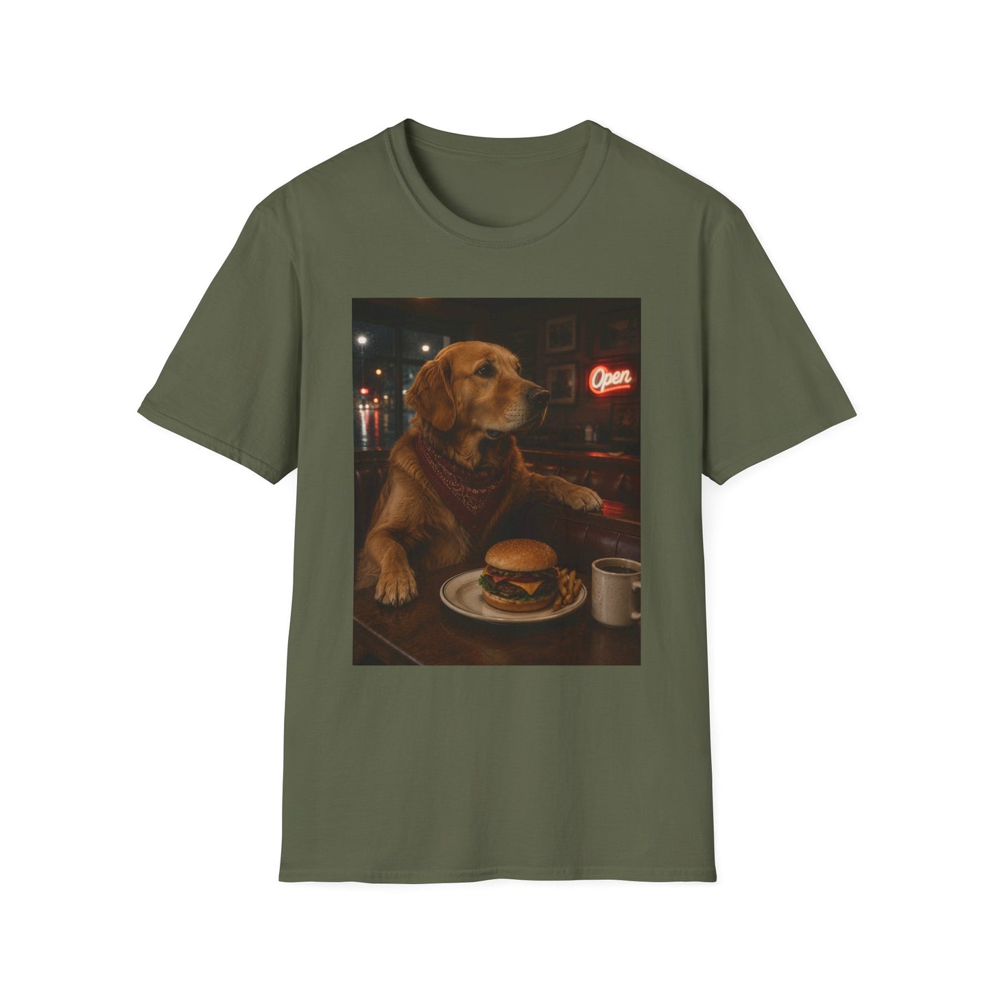 Late Night Diner Dog Tee