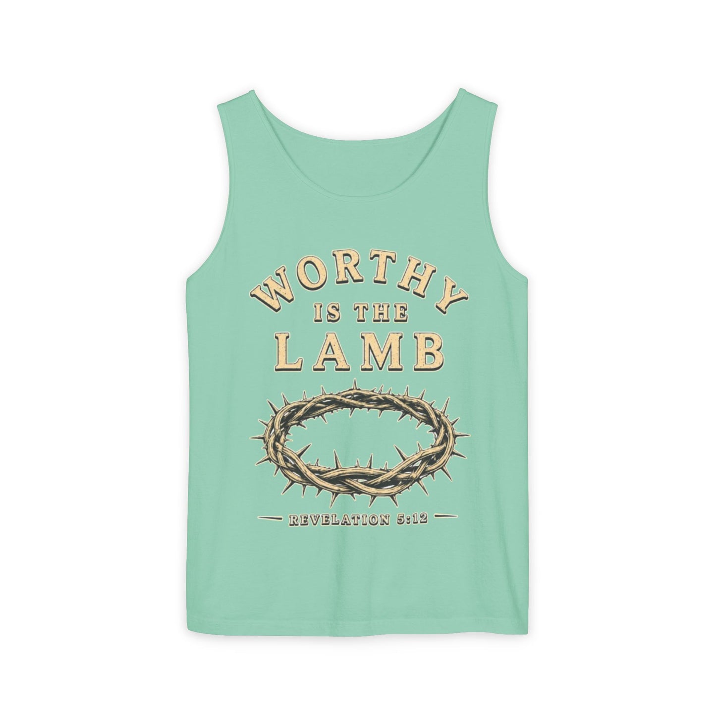 Worthy Is The Lamb Christian Graphic Tank
