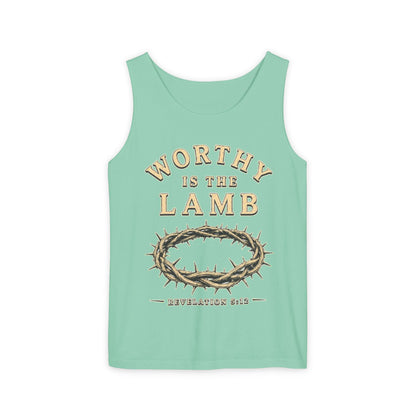 Worthy Is The Lamb Christian Graphic Tank