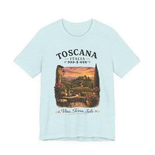 Toscana Italia Vintage Graphic Tee – Rustic Tuscan Wine Country Shirt