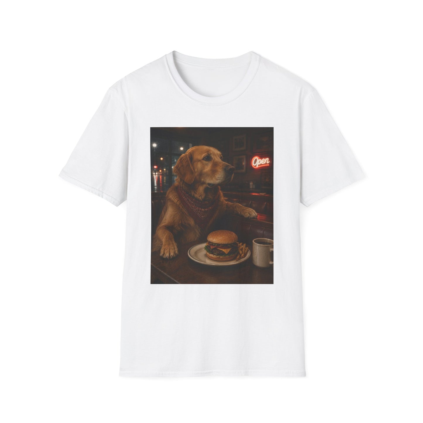 Late Night Diner Dog Tee